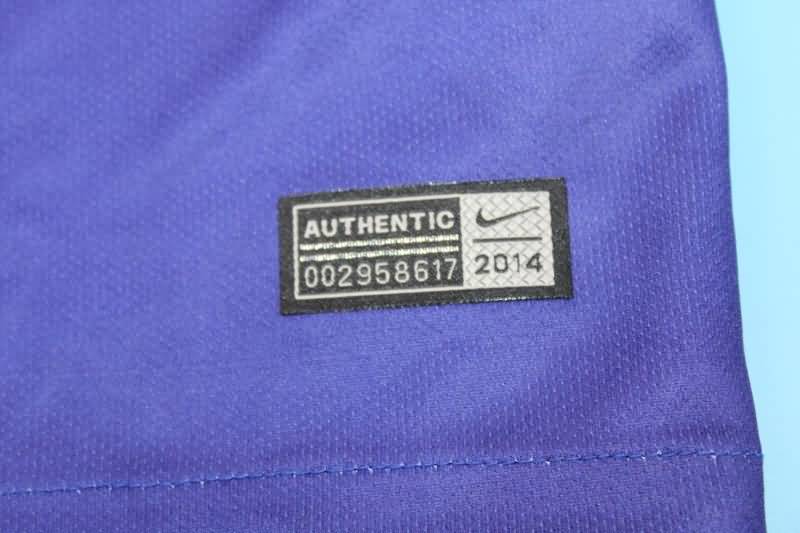 Thailand Quality(AAA) 2014 Netherlands Away Retro Soccer Jersey