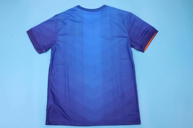 Thailand Quality(AAA) 2014 Netherlands Away Retro Soccer Jersey