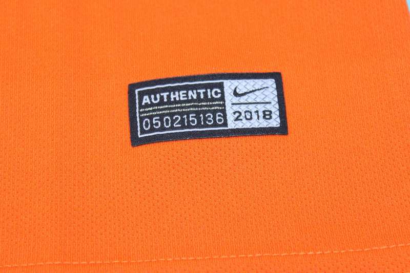 Thailand Quality(AAA) 2018 Netherlands Home Retro Soccer Jersey