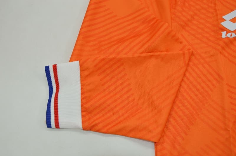 Thailand Quality(AAA) 1991/93 Netherlands Home Retro Long Sleeve Soccer Jersey
