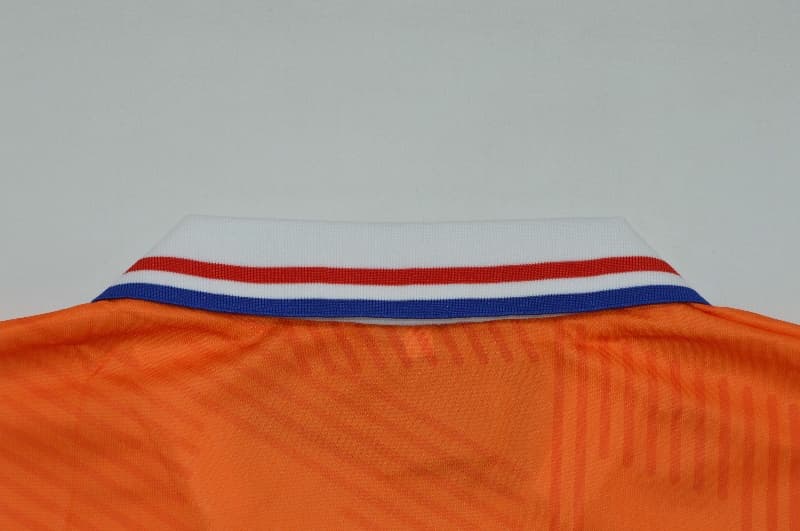Thailand Quality(AAA) 1991/93 Netherlands Home Retro Long Sleeve Soccer Jersey
