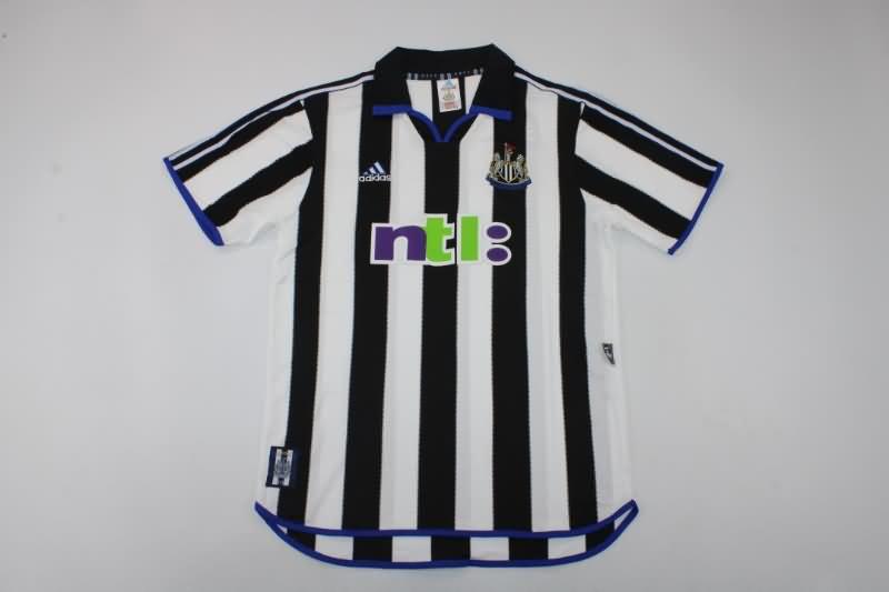 Thailand Quality(AAA) 2000/01 Newcastle United Home Retro Soccer Jersey