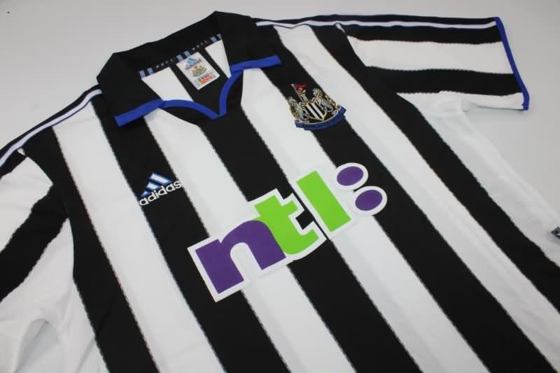 Thailand Quality(AAA) 2000/01 Newcastle United Home Retro Soccer Jersey