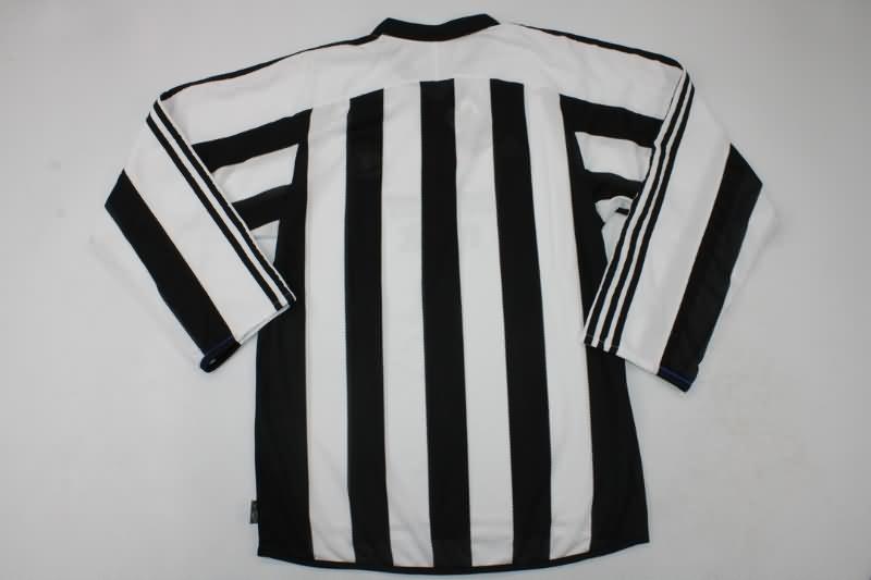 Thailand Quality(AAA) 2003/05 Newcastle United Home Long Retro Soccer Jersey