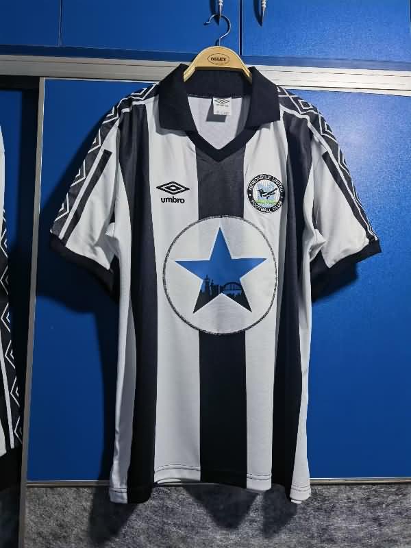 Thailand Quality(AAA) 1980/82 Newcastle United Home Retro Soccer Jersey