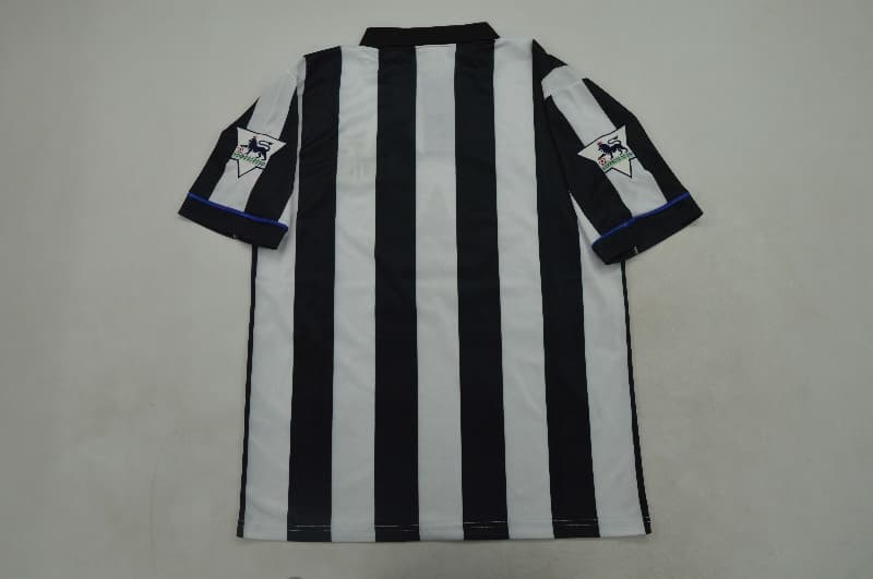 Thailand Quality(AAA) 1993/95 Newcastle United Home Retro Soccer Jersey