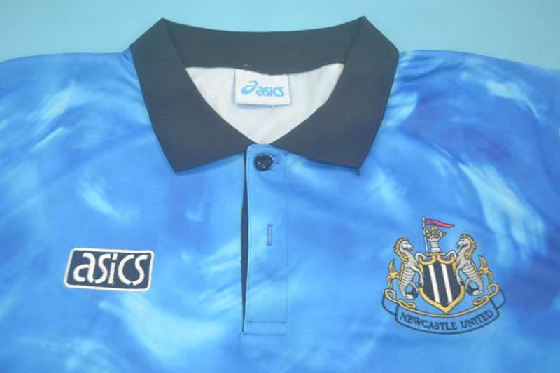 Thailand Quality(AAA) 1994/95 Newcastle United Away Retro Soccer Jersey