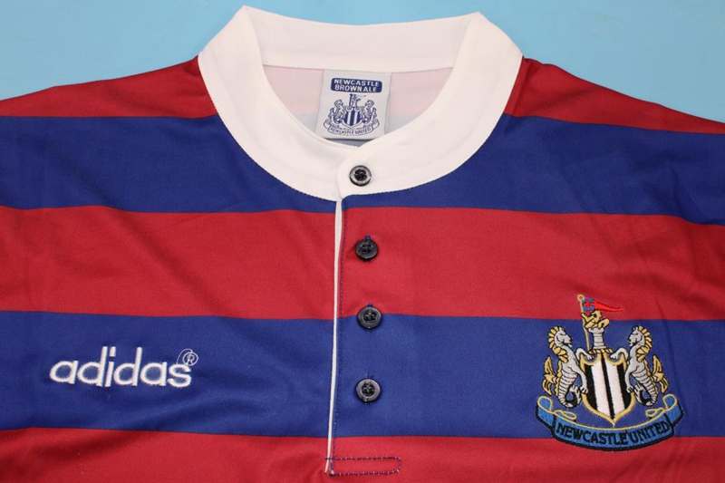 Thailand Quality(AAA) 1995/96 Newcastle United Away Retro Soccer Jersey