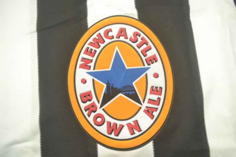 Thailand Quality(AAA) 1995/97 Newcastle United Home Retro Soccer Jersey