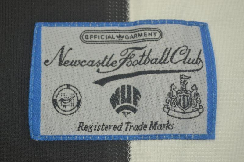 Thailand Quality(AAA) 1995/97 Newcastle United Home Retro Soccer Jersey