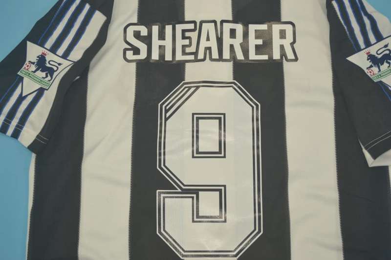 Thailand Quality(AAA) 1995/97 Newcastle United Home Retro Soccer Jersey