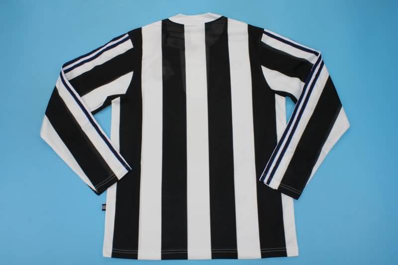 Thailand Quality(AAA) 1995/97 Newcastle United Home Retro Soccer Jersey(L/S)