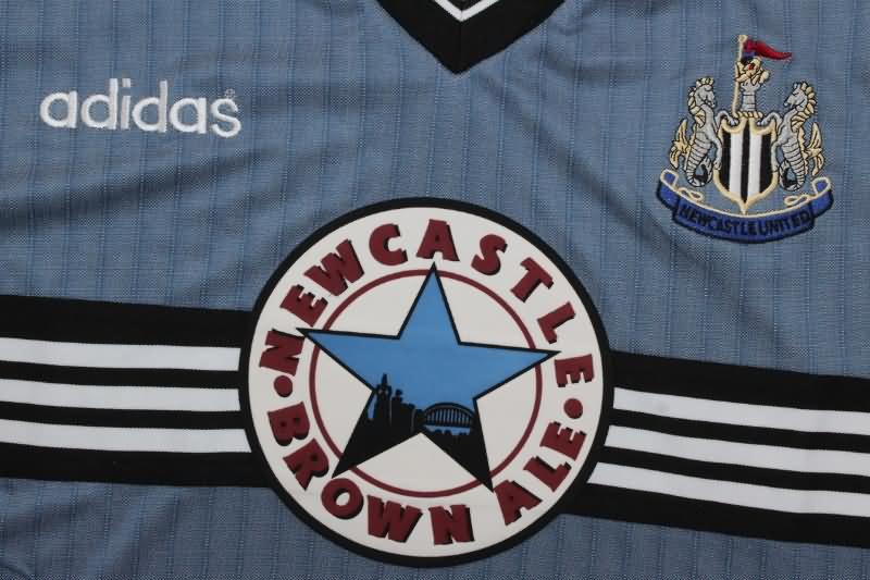 Thailand Quality(AAA) 1996/97 Newcastle United Away Retro Soccer Jersey