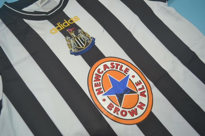 Thailand Quality(AAA) 1997/99 Newcastle United Home Retro Soccer Jersey