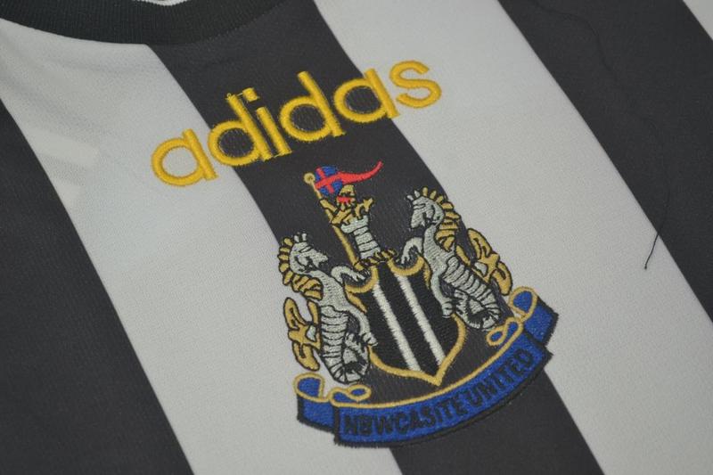 Thailand Quality(AAA) 1997/99 Newcastle United Home Retro Soccer Jersey