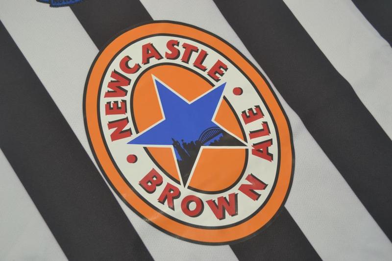 Thailand Quality(AAA) 1997/99 Newcastle United Home Retro Soccer Jersey