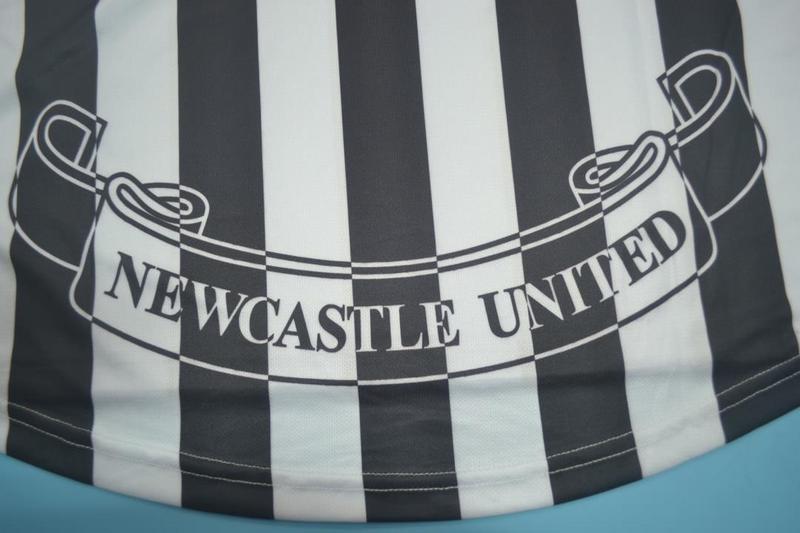 Thailand Quality(AAA) 1997/99 Newcastle United Home Retro Soccer Jersey