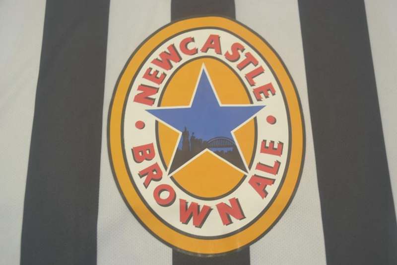 Thailand Quality(AAA) 1997/99 Newcastle United Home Retro Jersey(L/S)