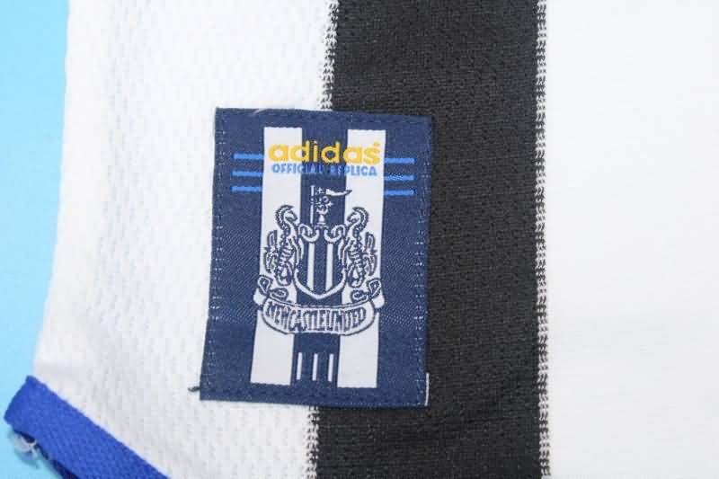 Thailand Quality(AAA) 1999/00 Newcastle United Home Retro Soccer Jersey