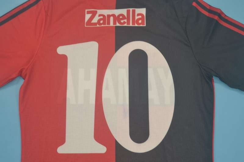 Thailand Quality(AAA) 1991/93 Newells Old Boy Home Retro Jersey(Player)