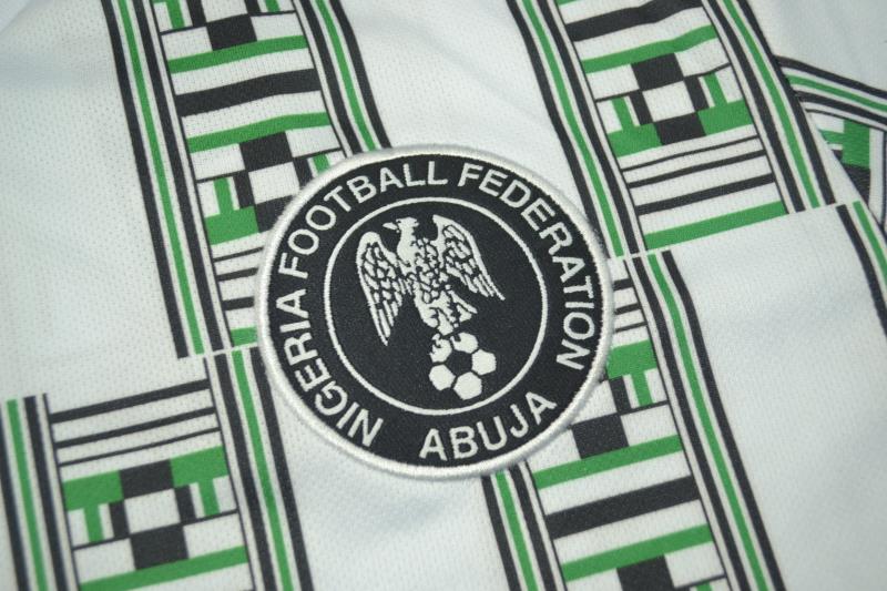 Thailand Quality(AAA) 1994 Nigeria Away Retro Soccer Jersey