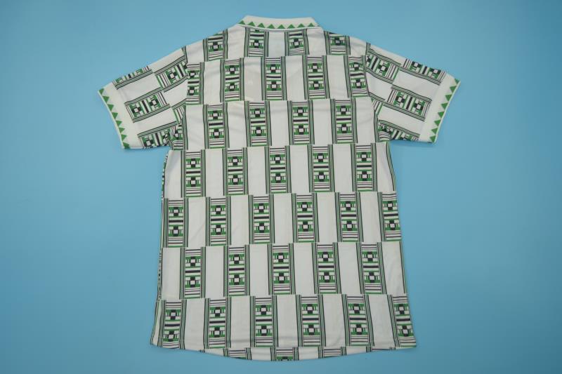 Thailand Quality(AAA) 1994 Nigeria Away Retro Soccer Jersey