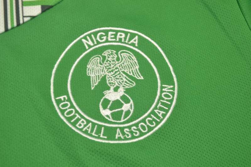 Thailand Quality(AAA) 1994 Nigeria Home Retro Soccer Jersey