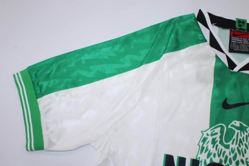 Thailand Quality(AAA) 1996/98 Nigeria Retro Away Soccer Jersey