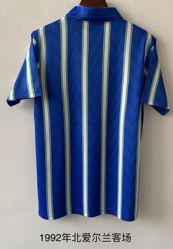 Thailand Quality(AAA) 1992 Northern Ireland Away Retro Soccer Jersey