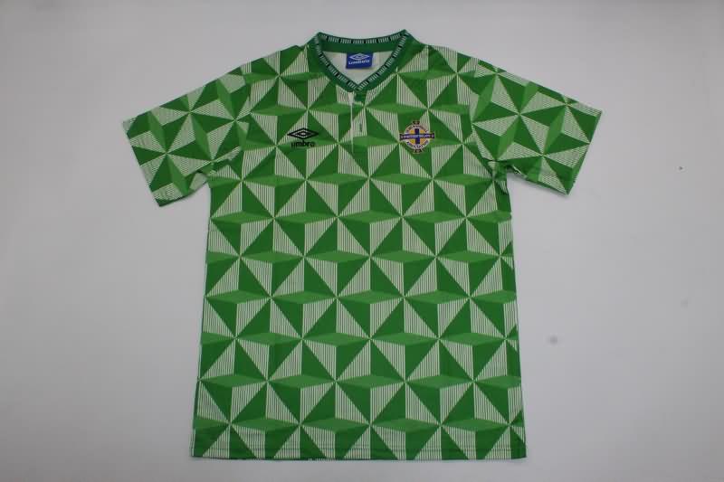 Thailand Quality(AAA) 1990/92 Northern Ireland Retro Home Soccer Jersey