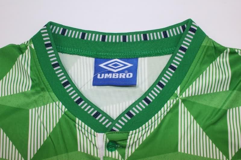 Thailand Quality(AAA) 1990/92 Northern Ireland Retro Home Soccer Jersey