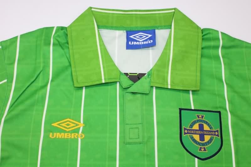 Thailand Quality(AAA) 1992/94 Northern Ireland Retro Home Soccer Jersey