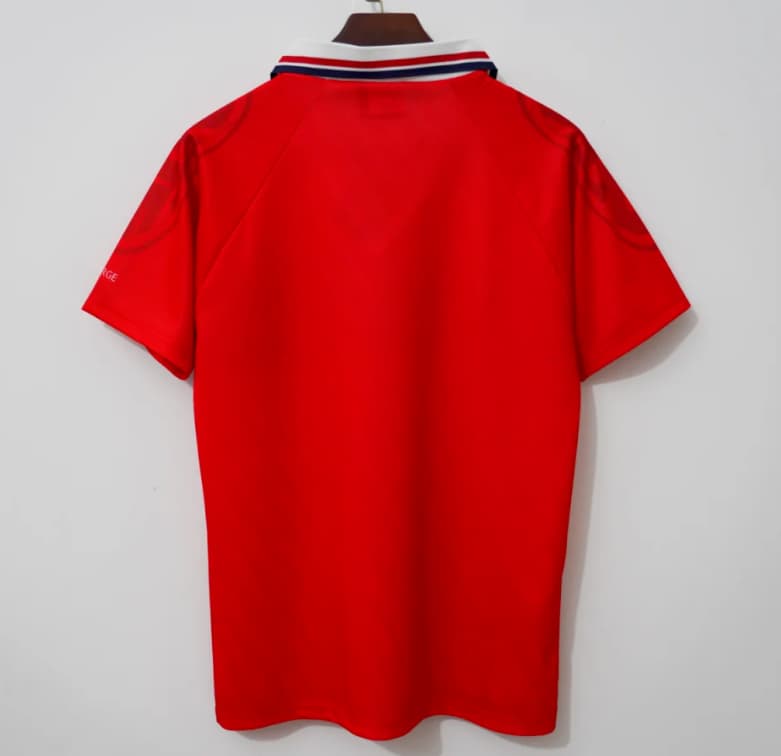 Thailand Quality(AAA) 1997/98 Norway Home Retro Soccer Jersey