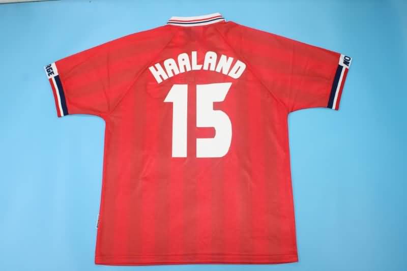 Thailand Quality(AAA) 1998/99 Norway Home Retro Soccer Jersey