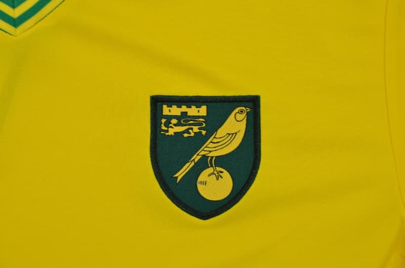 Thailand Quality(AAA) 1976/81 Norwich Home Retro Soccer Jersey