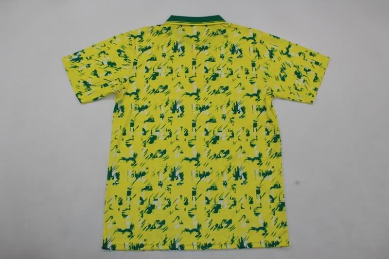 Thailand Quality(AAA) 1992/94 Norwich Home Retro Soccer Jersey