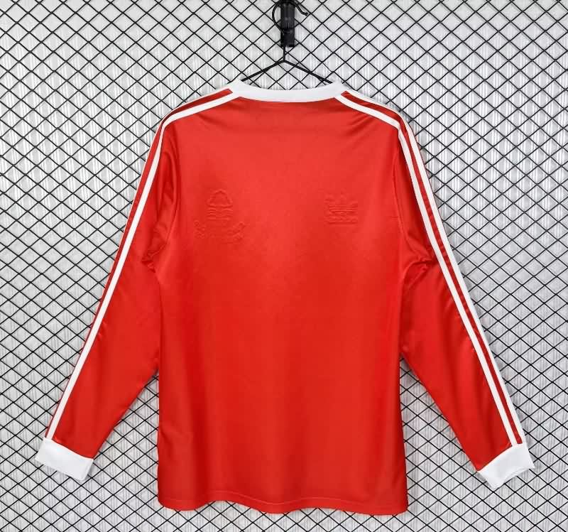 Thailand Quality(AAA) 1979 Nottingham Forest Home Retro Long Sleeve Soccer Jersey