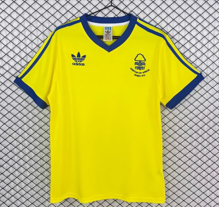 Thailand Quality(AAA) 1977/80 Nottingham Forest Away Retro Soccer Jersey