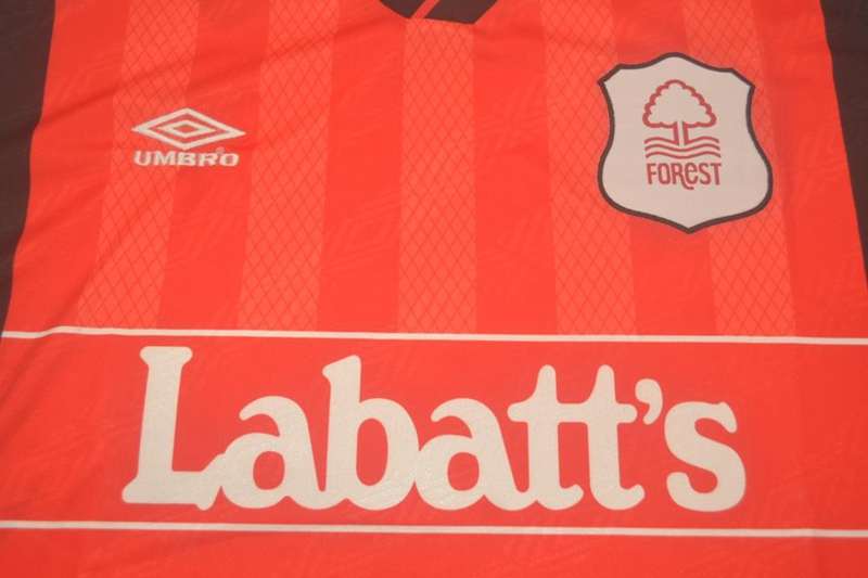 Thailand Quality(AAA) 1994/96 Nottingham Forest Home Retro Soccer Jersey