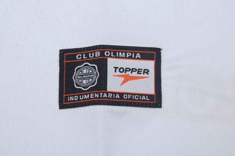 Thailand Quality(AAA) 2002 Olimpia Home Retro Soccer Jersey