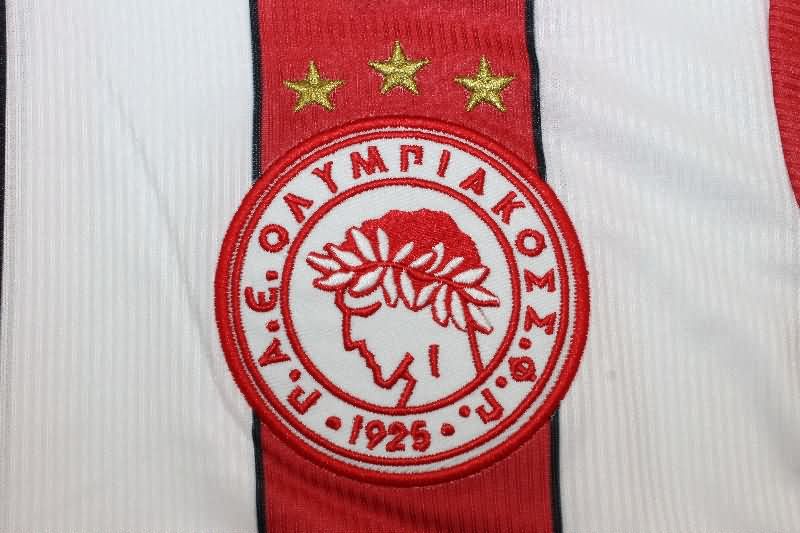 Thailand Quality(AAA) 2002/03 Olympiacos Home Retro Soccer Jersey