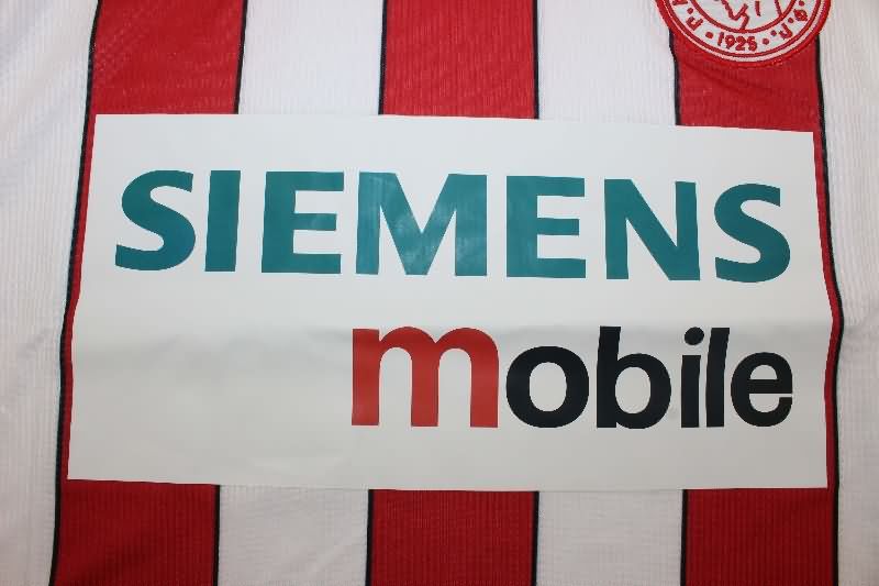 Thailand Quality(AAA) 2002/03 Olympiacos Home Retro Soccer Jersey
