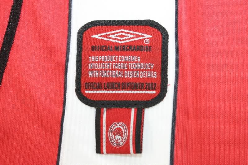 Thailand Quality(AAA) 2002/03 Olympiacos Home Retro Soccer Jersey