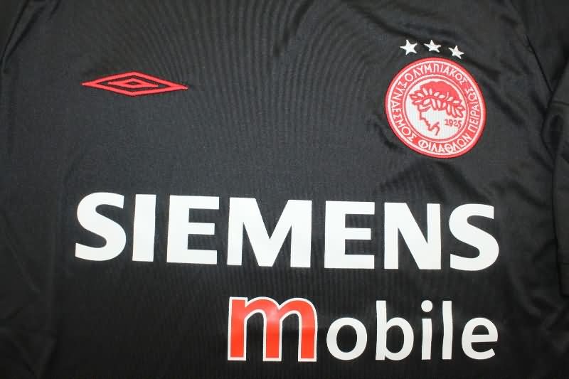 Thailand Quality(AAA) 2004/05 Olympiacos Away Retro Soccer Jersey