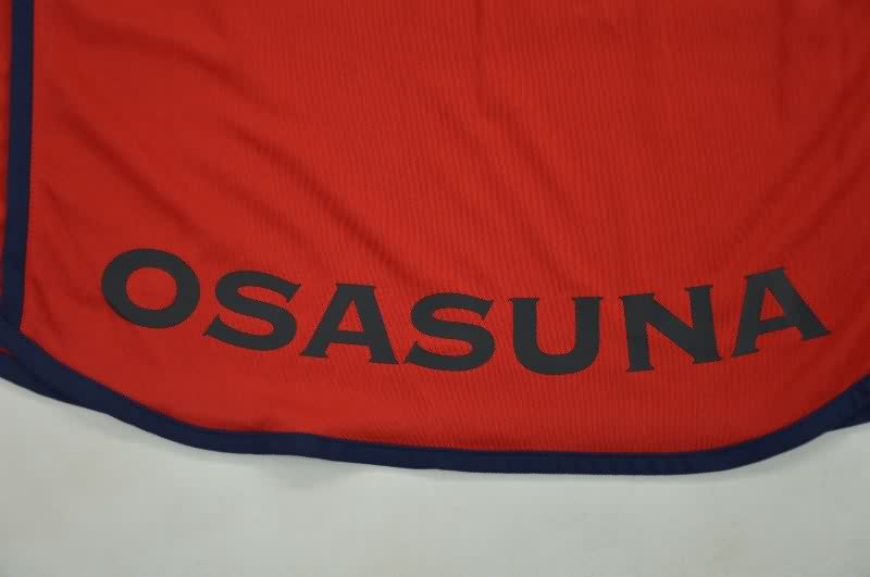 Thailand Quality(AAA) 2000/01 Osasuna Home Retro Soccer Jersey