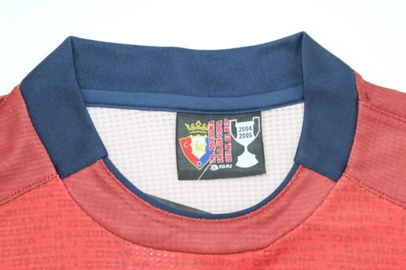Thailand Quality(AAA) 2004/05 Osasuna Home Retro Soccer Jersey