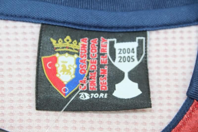Thailand Quality(AAA) 2004/05 Osasuna Home Retro Soccer Jersey