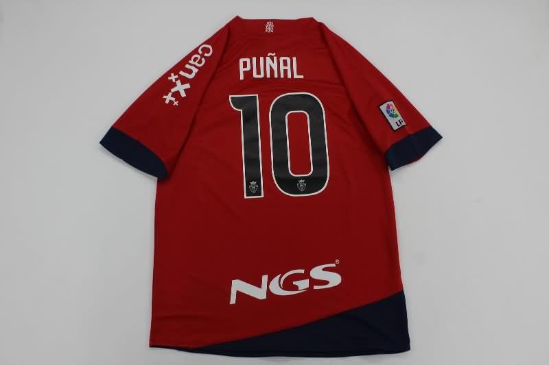 Thailand Quality(AAA) 2010/12 Osasuna Home Retro Soccer Jersey