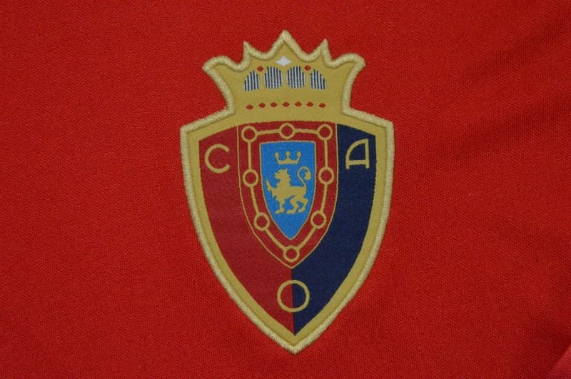 Thailand Quality(AAA) 1983/84 Osasuna Home Retro Long Sleeve Soccer Jersey