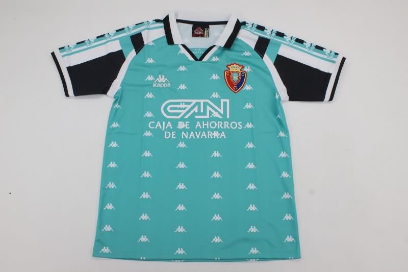 Thailand Quality(AAA) 1996/97 Osasuna Away Retro Soccer Jersey